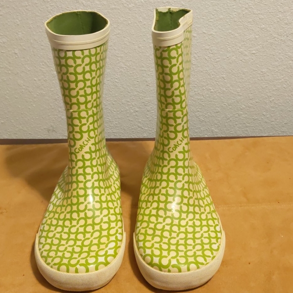 COACH Ursula Rain Boots - Picture 2 of 5